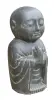  Product image 2 of the product “Monk standing, 52 cm Height | Cast stone, handcrafted & coloured ”